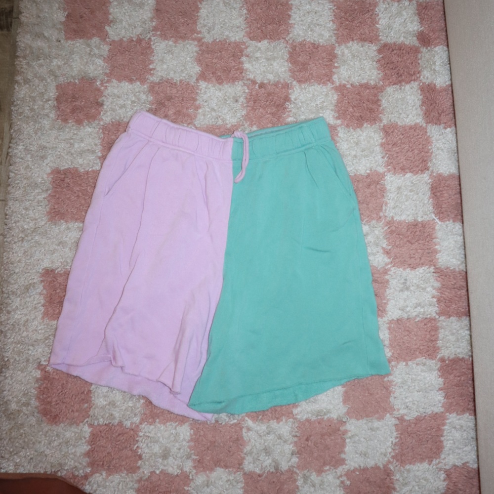Color Block Shorts